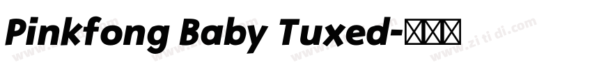 Pinkfong Baby Tuxed字体转换